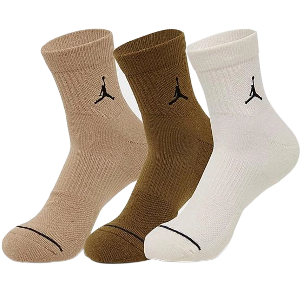 Air Jordan CushPoly Ankl 3-Pack Multi