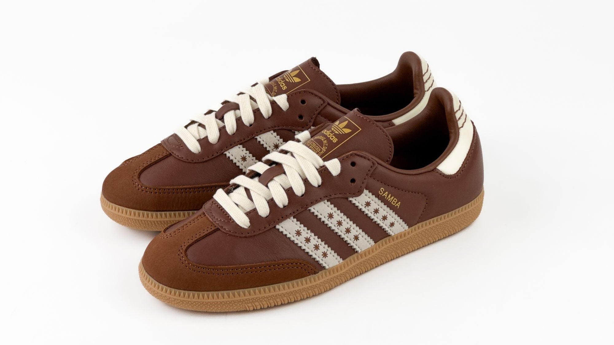 adidas Wmns Samba OG 'Cloud White Preloved Brown Cream'