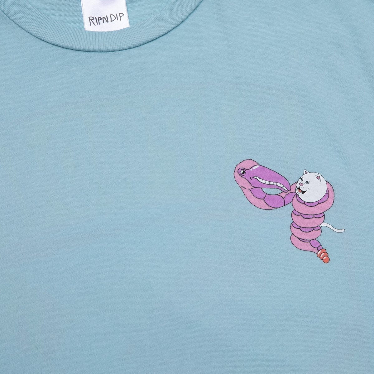 Ripndip Battle Tee Flamingo Blue