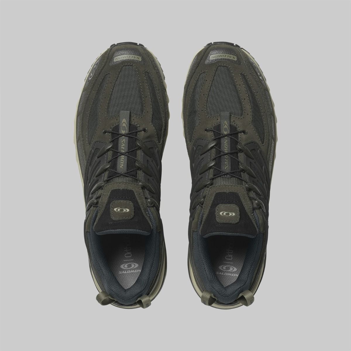 Salomon ACS Pro Leather Peat Deep Lichen Green