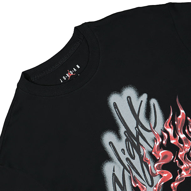 Travis Scott x Jordan Flight Graphic T-Shirt Black