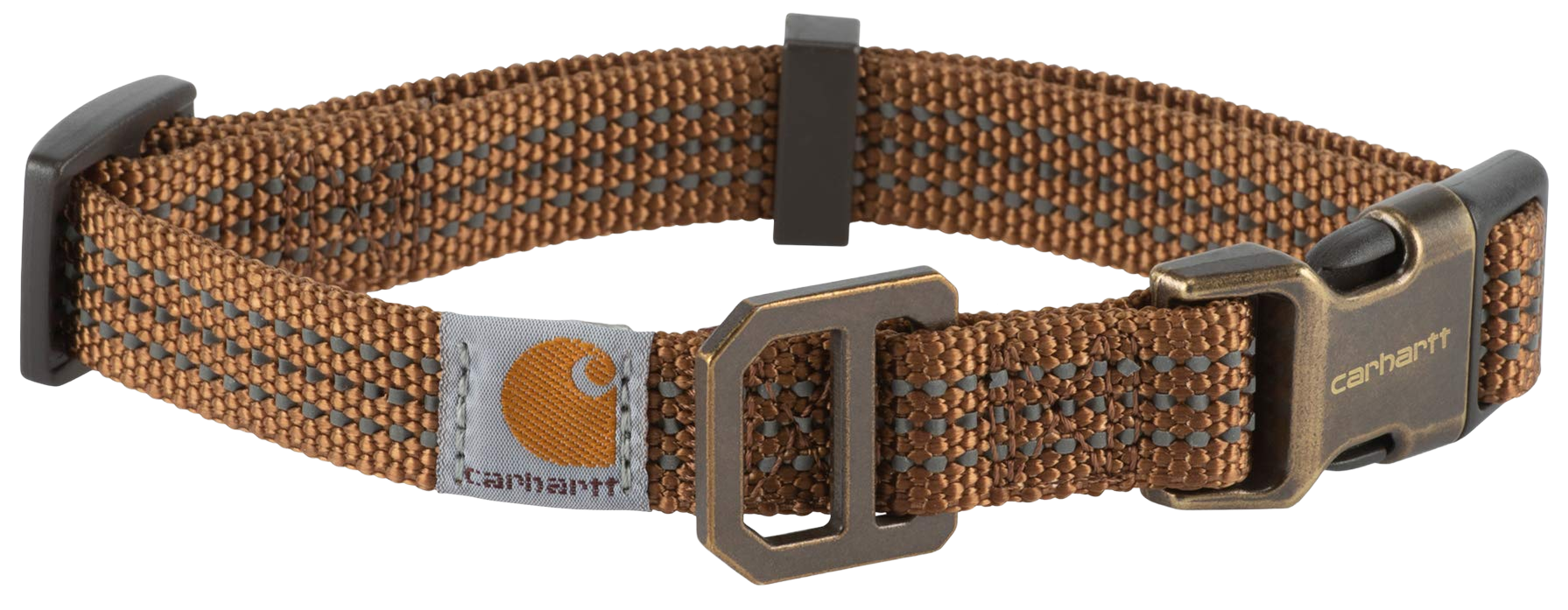 Carhartt Dog Collar Brown Brushed Brass