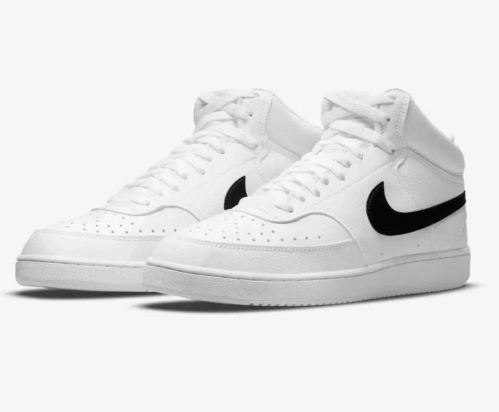 Nike Court Vision Mid Next Nature 'White Black'