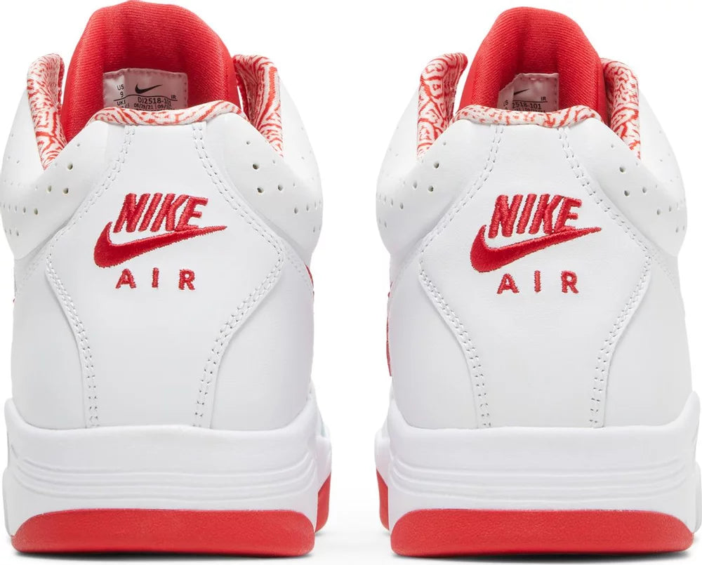 Nike Air Flight Lite Mid 'White University Red'