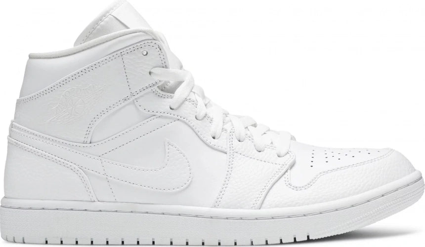 Air Jordan 1 Mid Triple White 2.0 (2020)