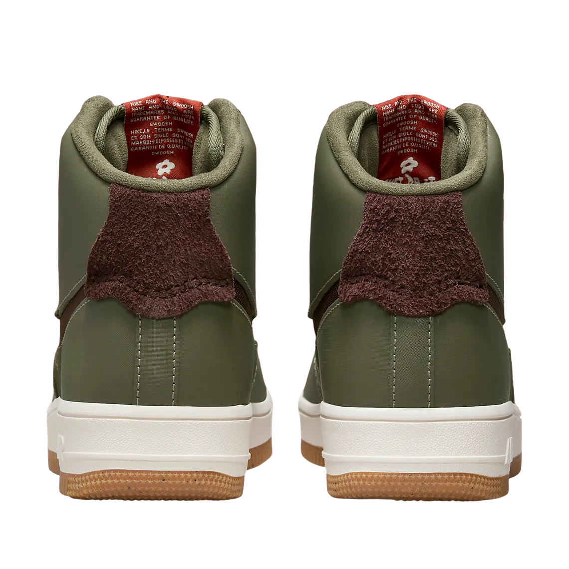 Nike Air Force 1 High Sculpt W 'Olive Burgundy'