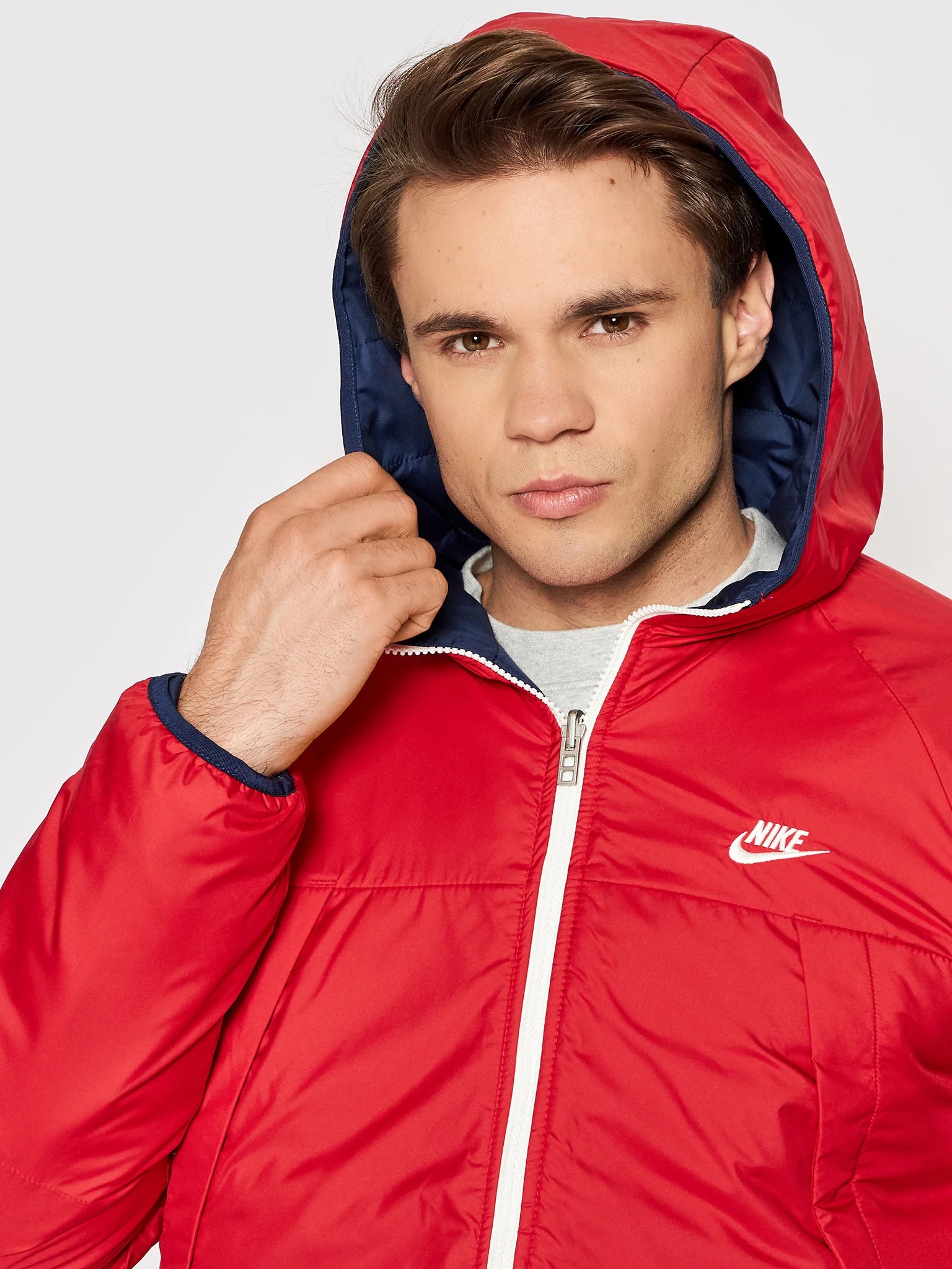 Nike Sportswear Therma-Fit Repel Legacy Reversible Jacket Red