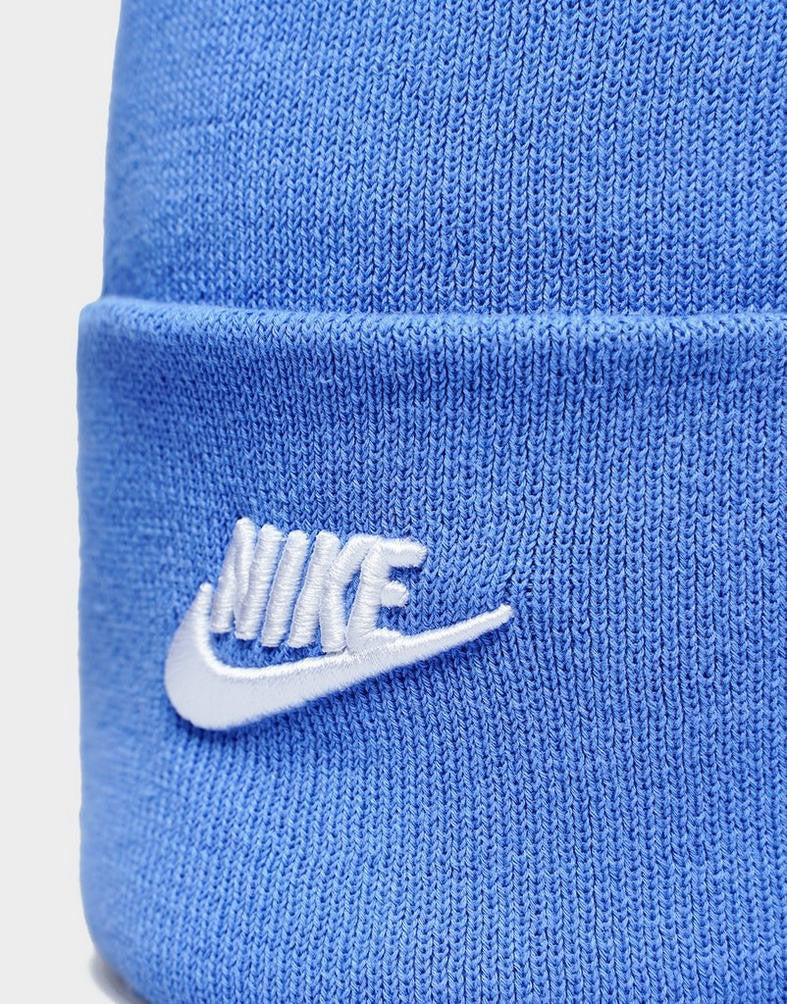 Nike Peak Tall Cuff Futura Beanie Blue