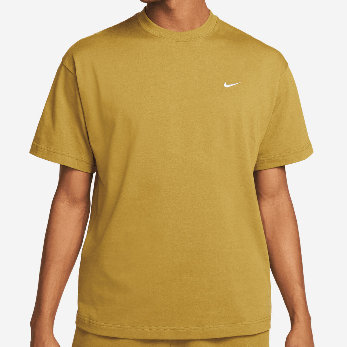 Nike Solo Swoosh Knit T-Shirt Green