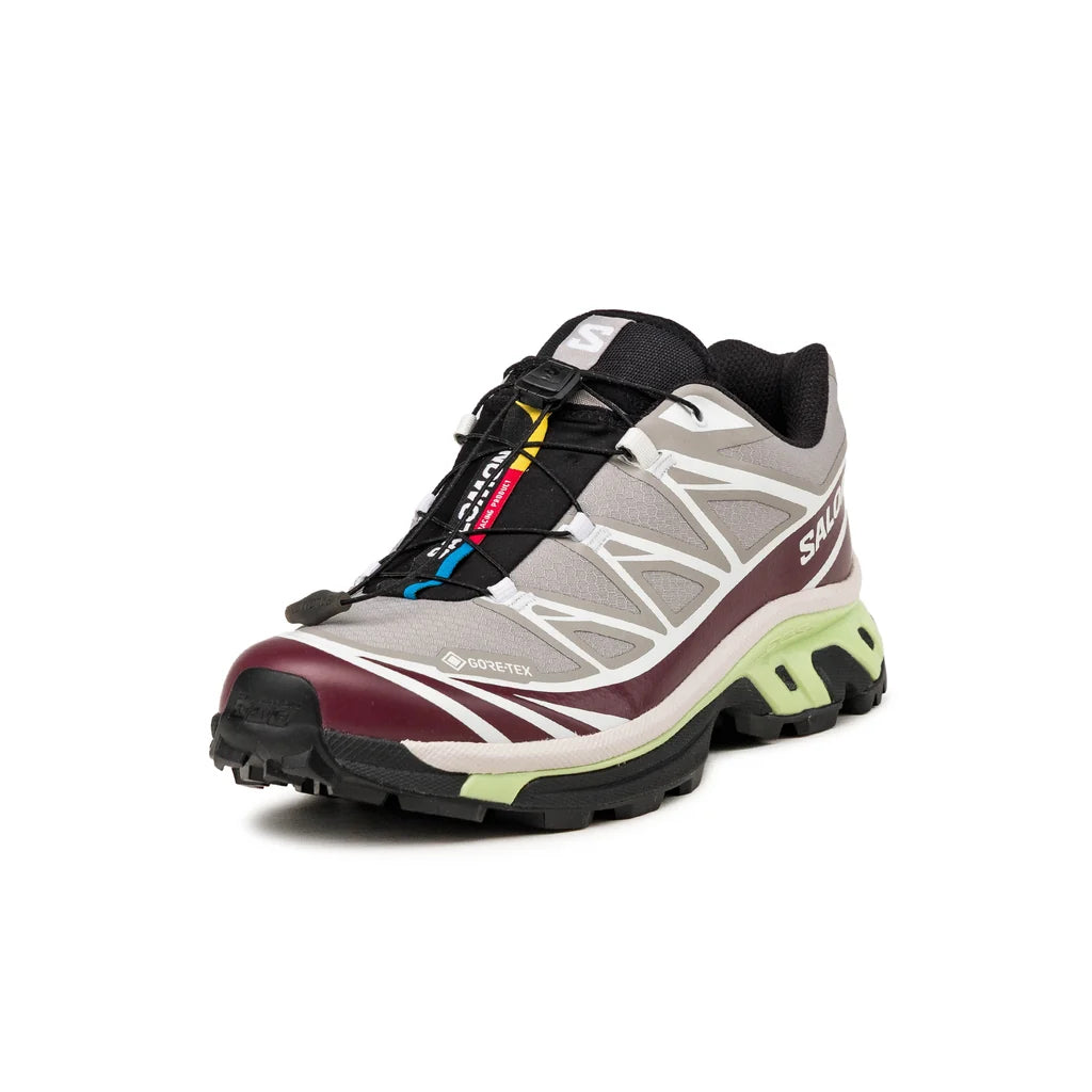 Salomon XT-6 Gore-Tex Paloma Maroon Banner