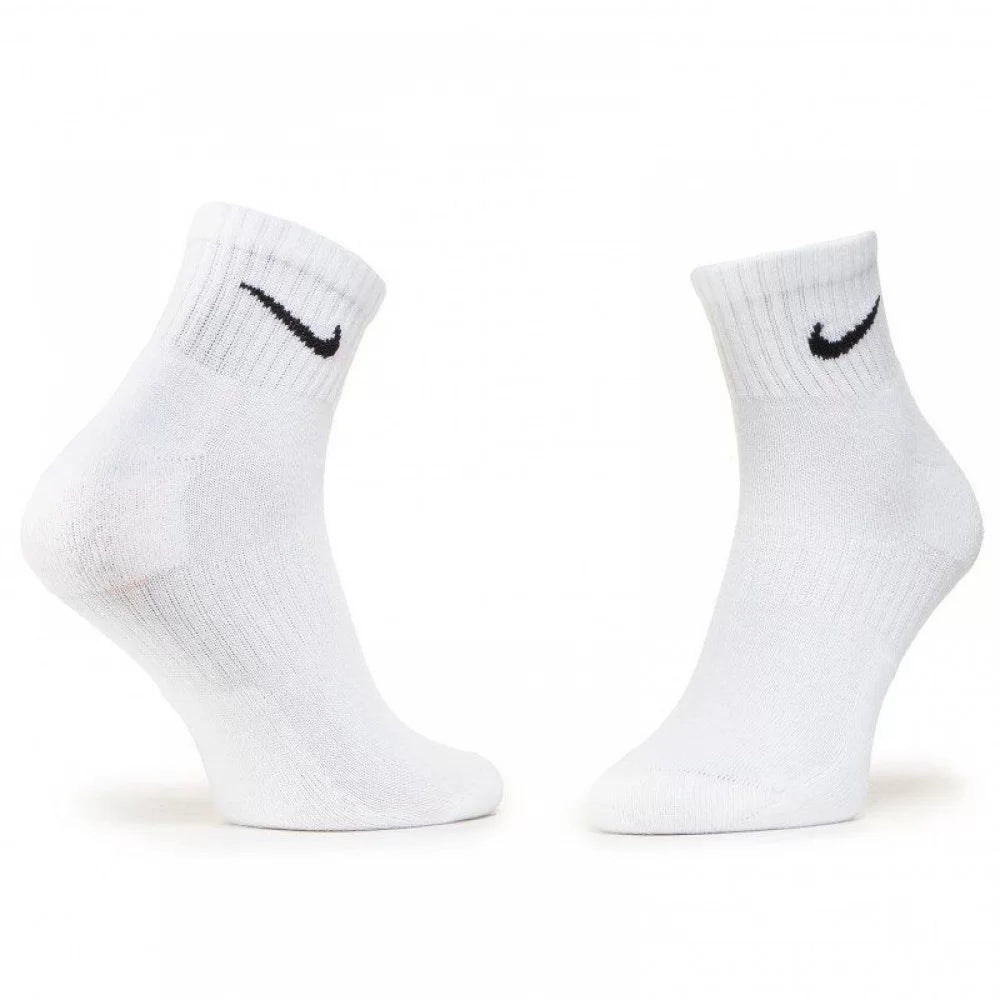 Nike Everyday Cush Ankle Socks 3-Pack White