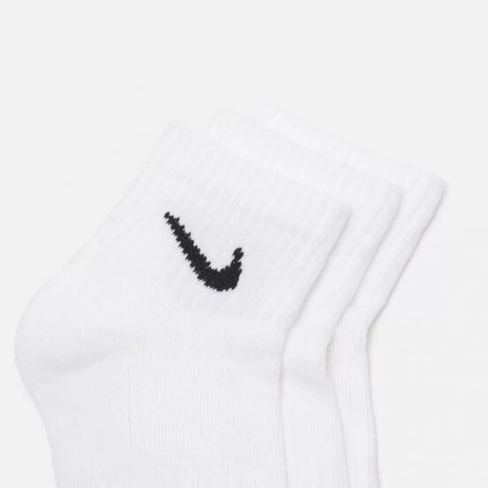 Nike Everyday Cush Ankle Socks 3-Pack White