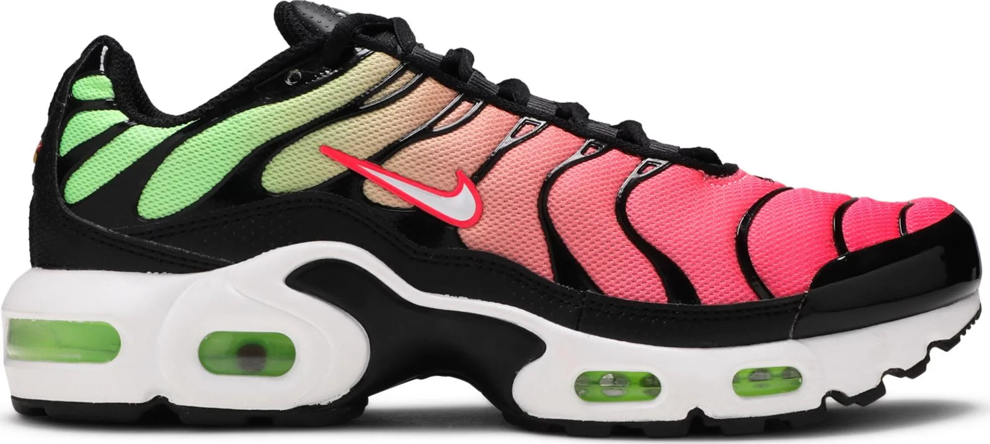 Nike Air Max Plus GS 'Green Strike Flash Crimson'