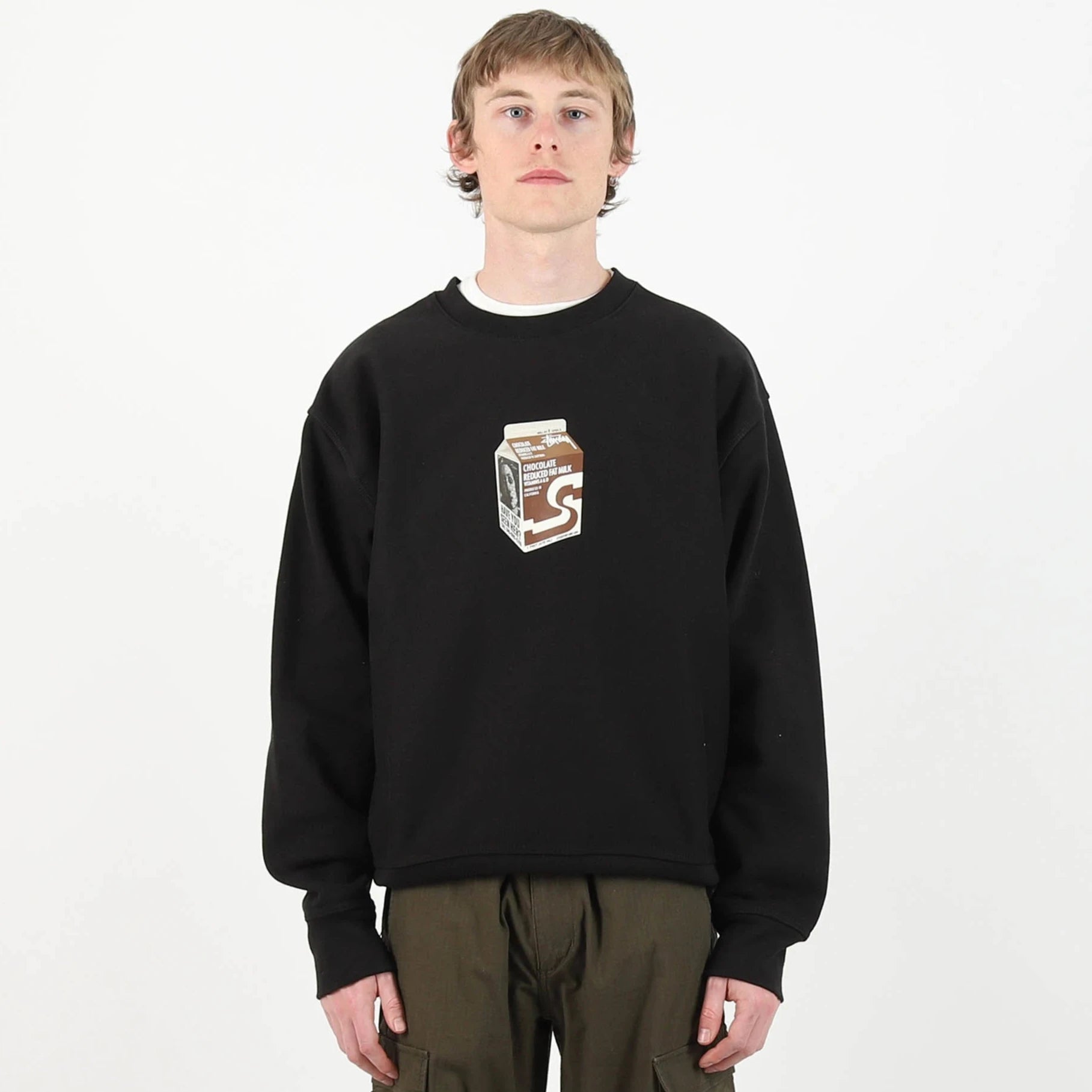 Stussy Milk Crew Black