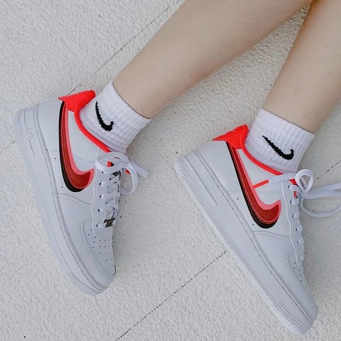 Nike Air Force 1 GS White Double Swoosh