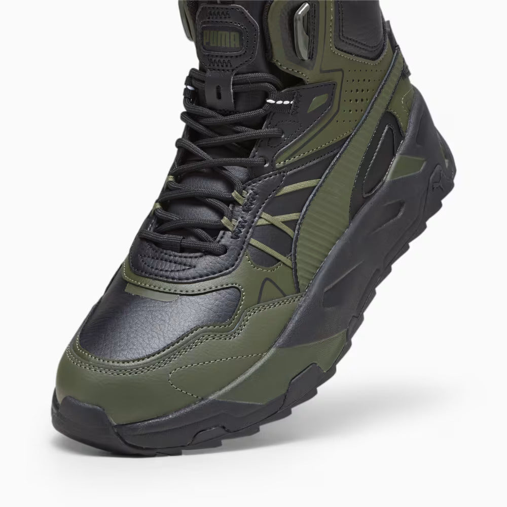 Puma Trinity Mid Hybrid Dark Olive