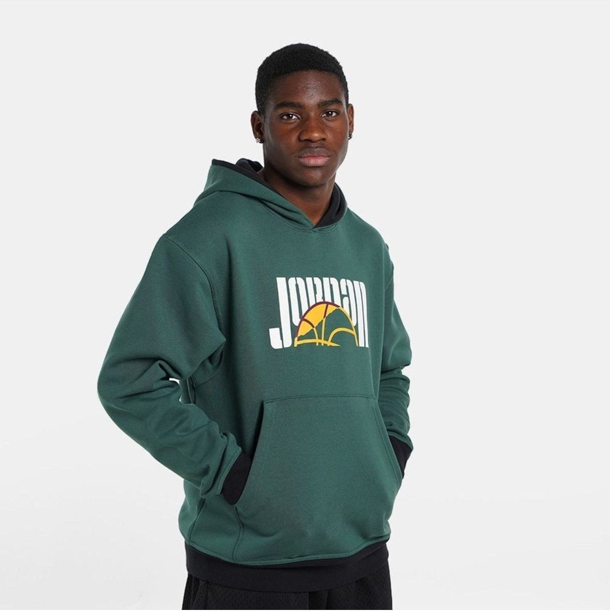 Air Jordan Sport DNA Fleece Hoodie Green