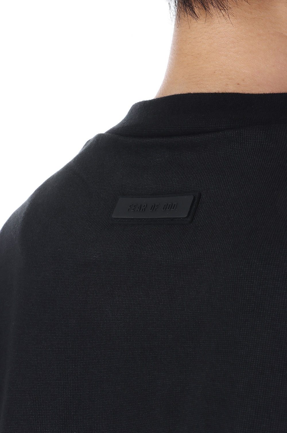 Fear of God Essentials Heavy Jersey Longsleeve Tee Jet Black