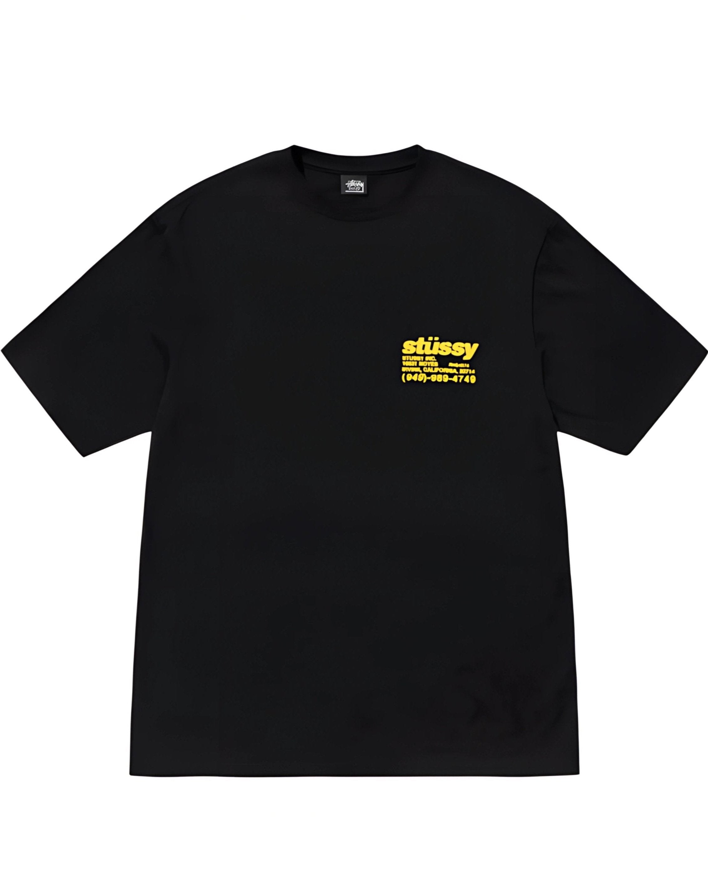 Stussy Dna Tee Pigment Dyed Black