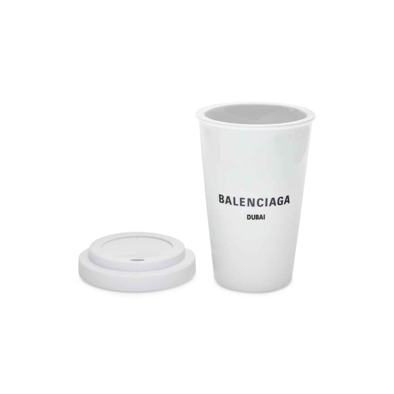 Balenciaga Dubai Coffee Cup in White