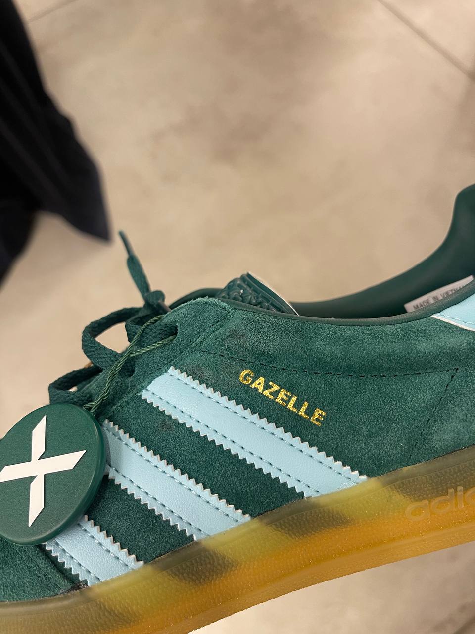 Adidas Gazelle 'Collegiate Green Hazy Sky'