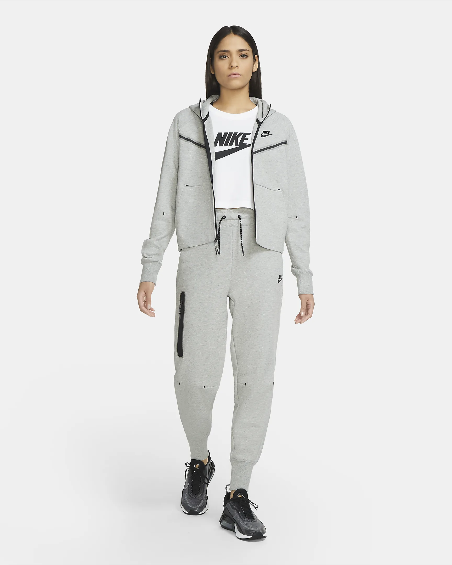 Nike Sportswear Women's Tech Fleece Grey Pants