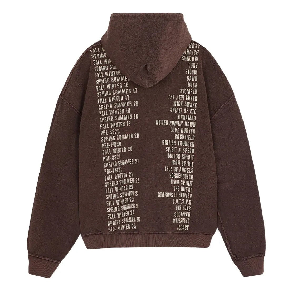 Represent Reversible Living Legacy Tour Hoodie Nero