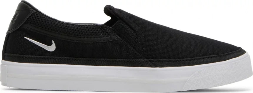 Nike Wmns Court Legacy Slip-On 'Black White'