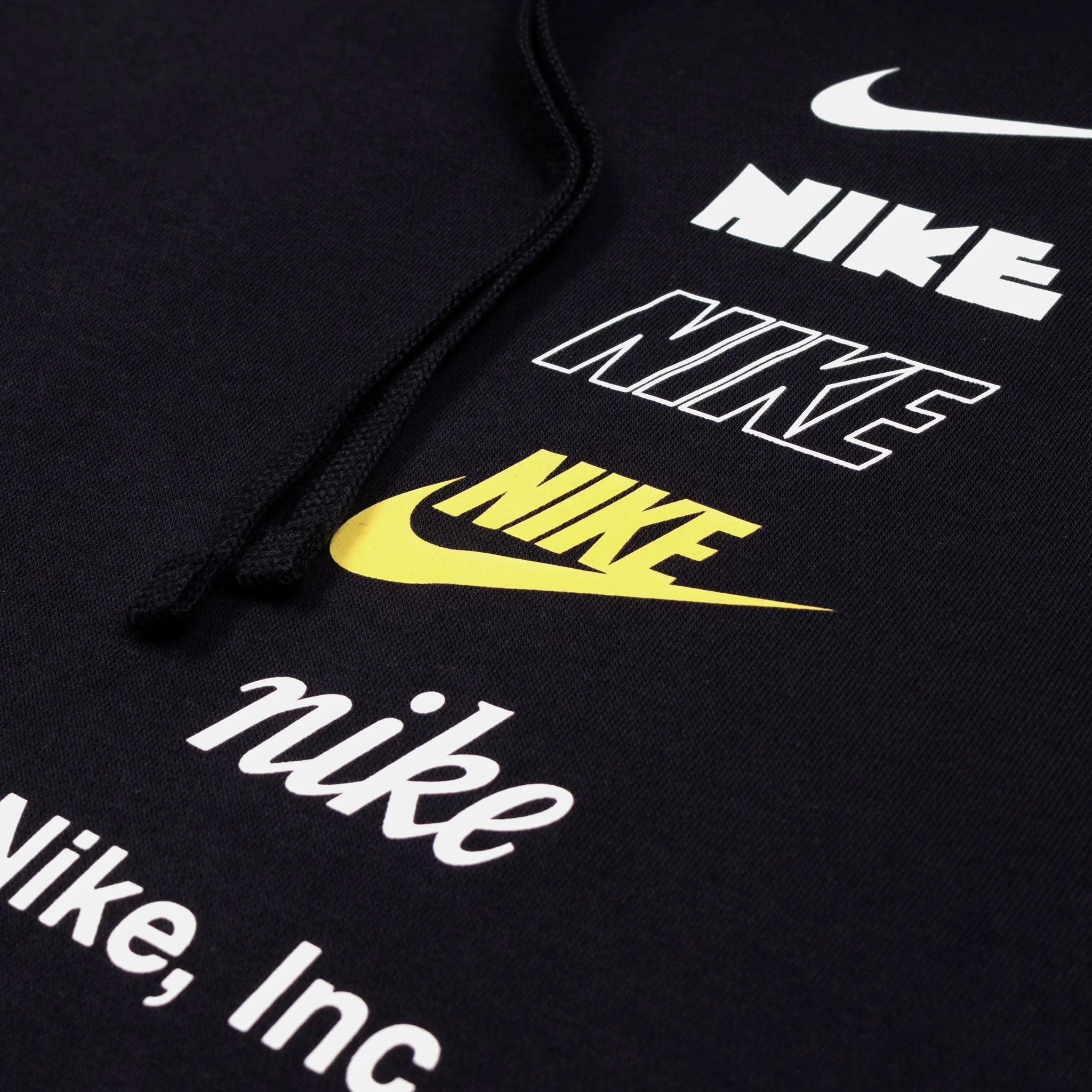 Nike Nsw Club Fleece Logo Hoodie Black