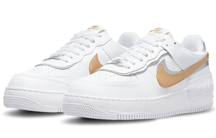 Nike Air Force 1 Shadow White Gold W