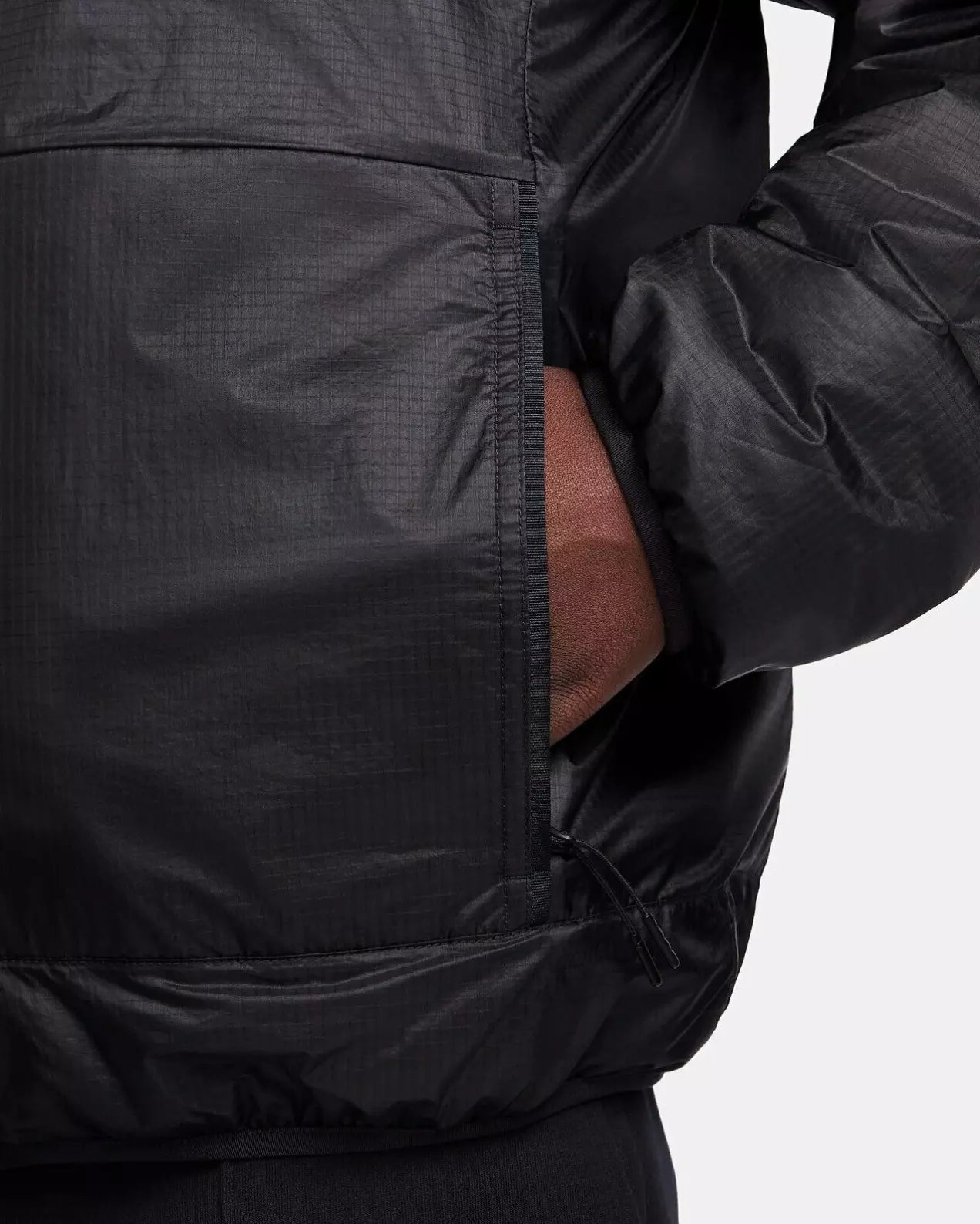 Nike NSW Tech Therma-Fit Insulated Woven Jacket Black