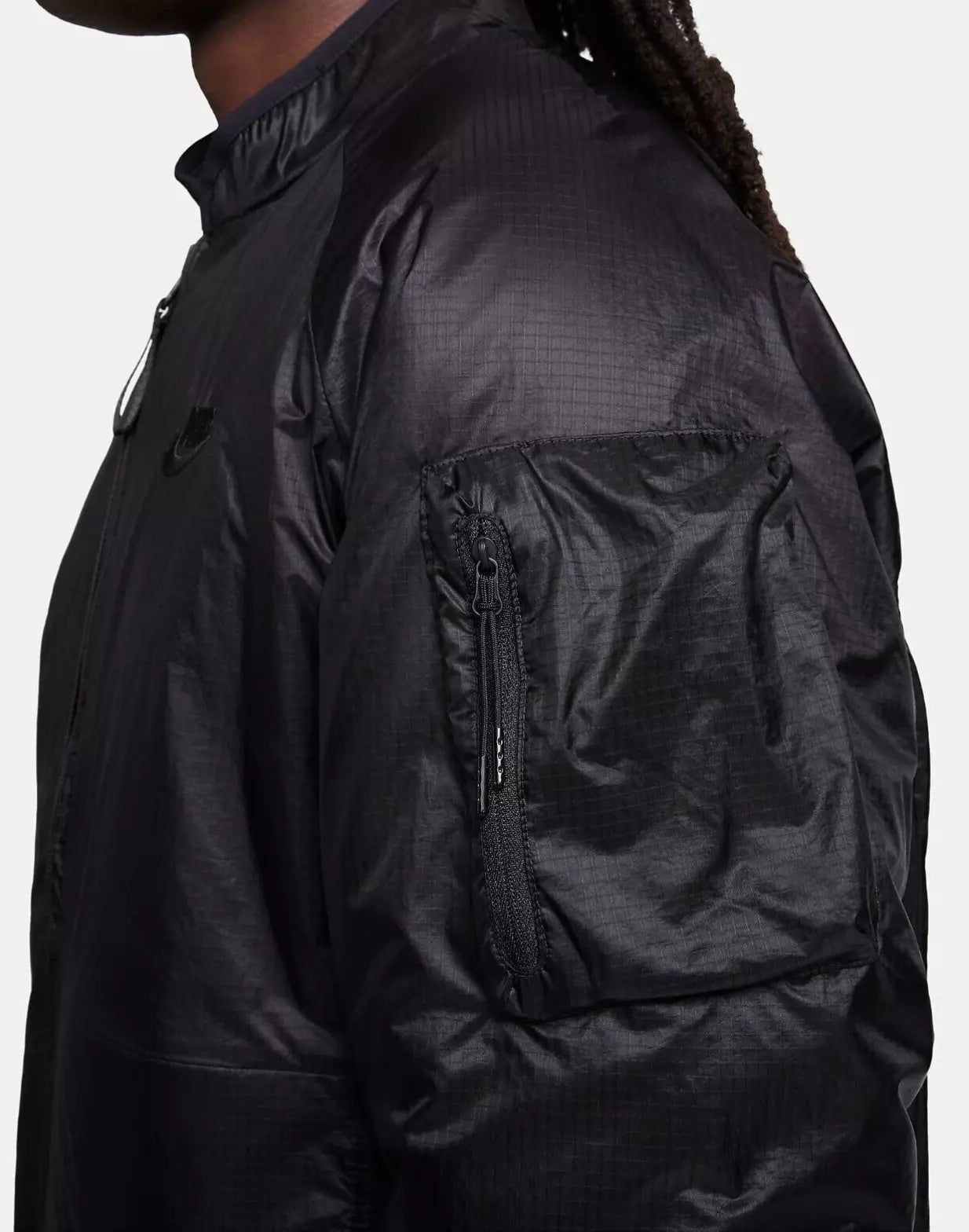 Nike NSW Tech Therma-Fit Insulated Woven Jacket Black