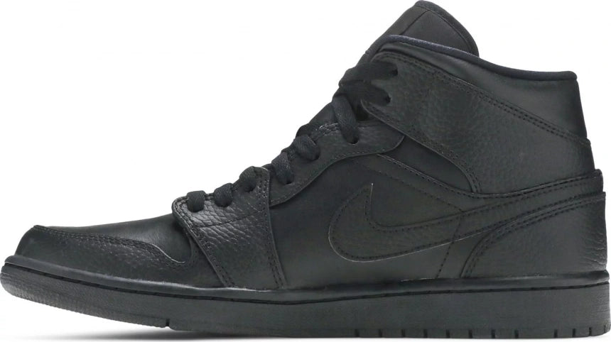 Air Jordan 1 Mid Triple Black