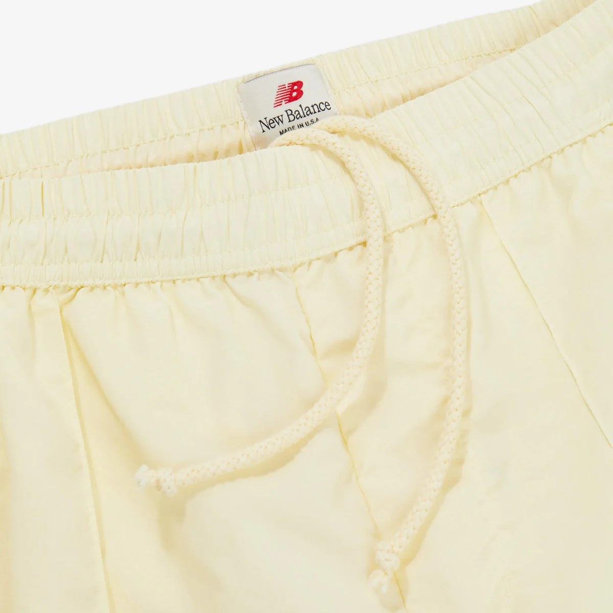 New Balance Made In Usa Pintuck Shorts Yellow