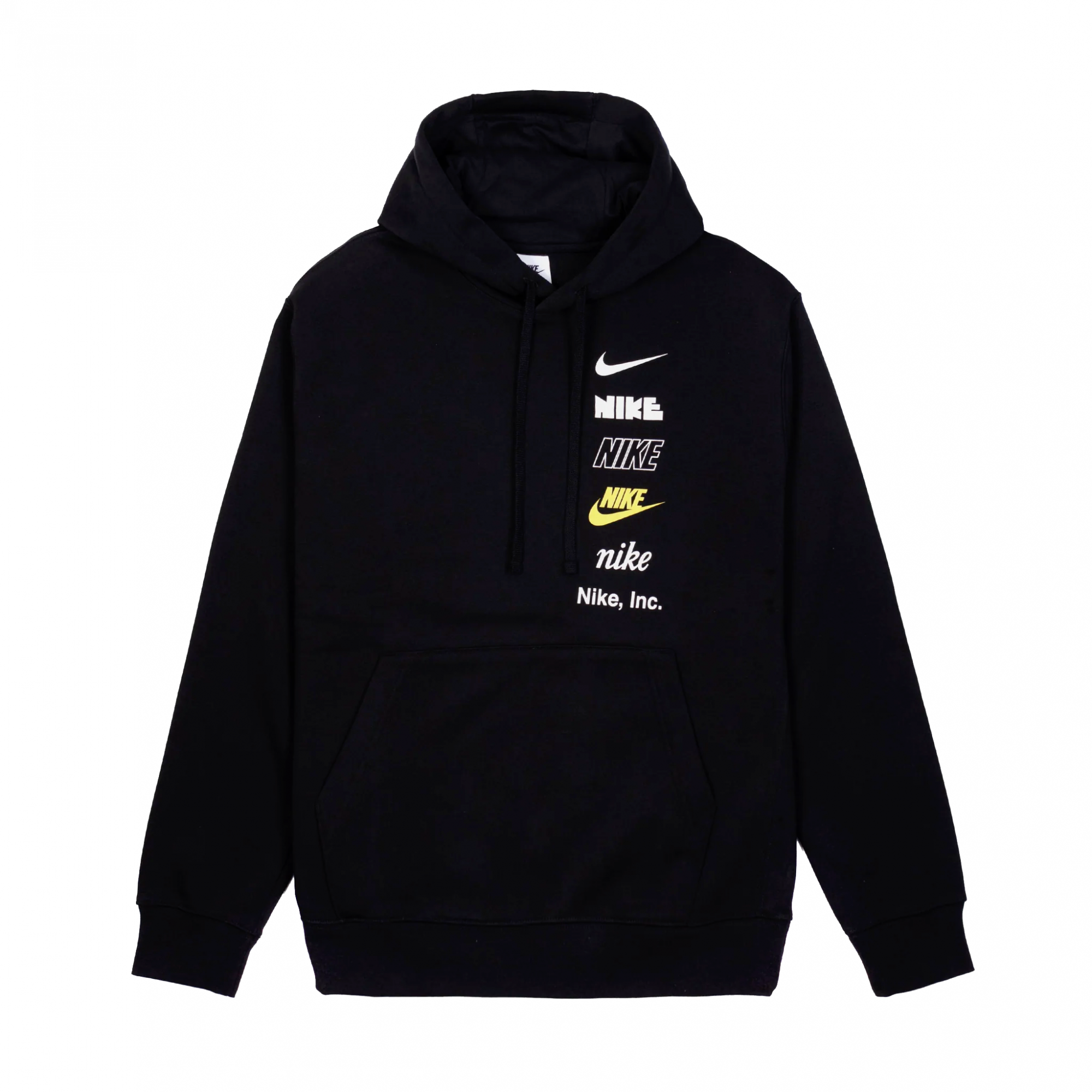 Nike Nsw Club Fleece Logo Hoodie Black