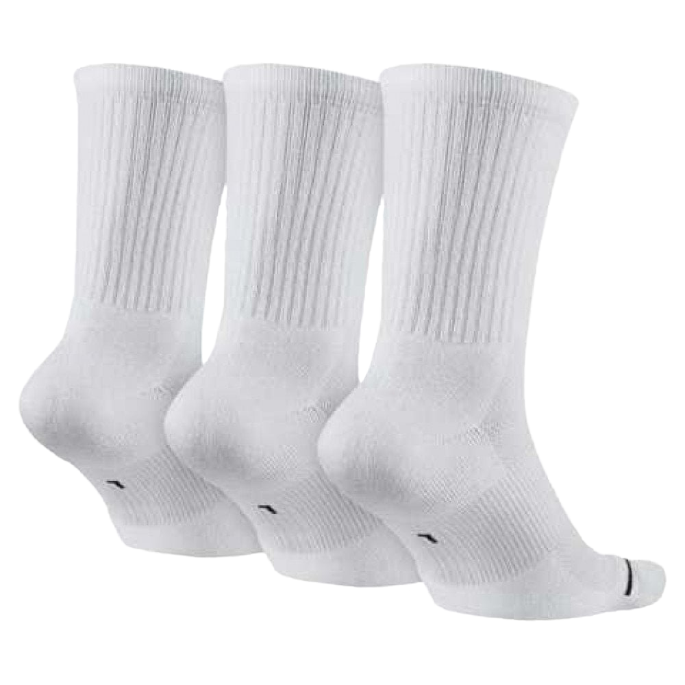 Air Jordan Everyday Crew Socks 3-Pack White