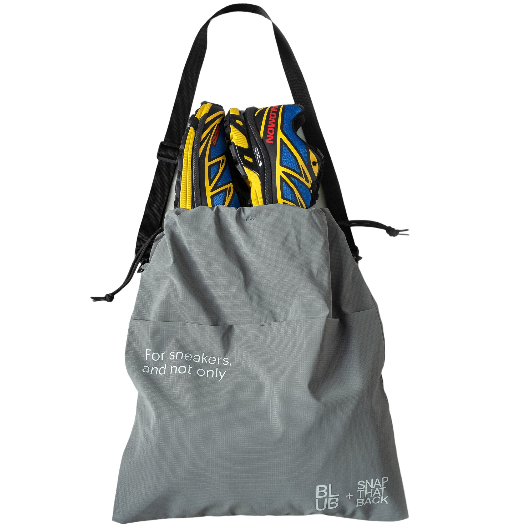 The Blub x Snapthatback Bag For Shoes Grey