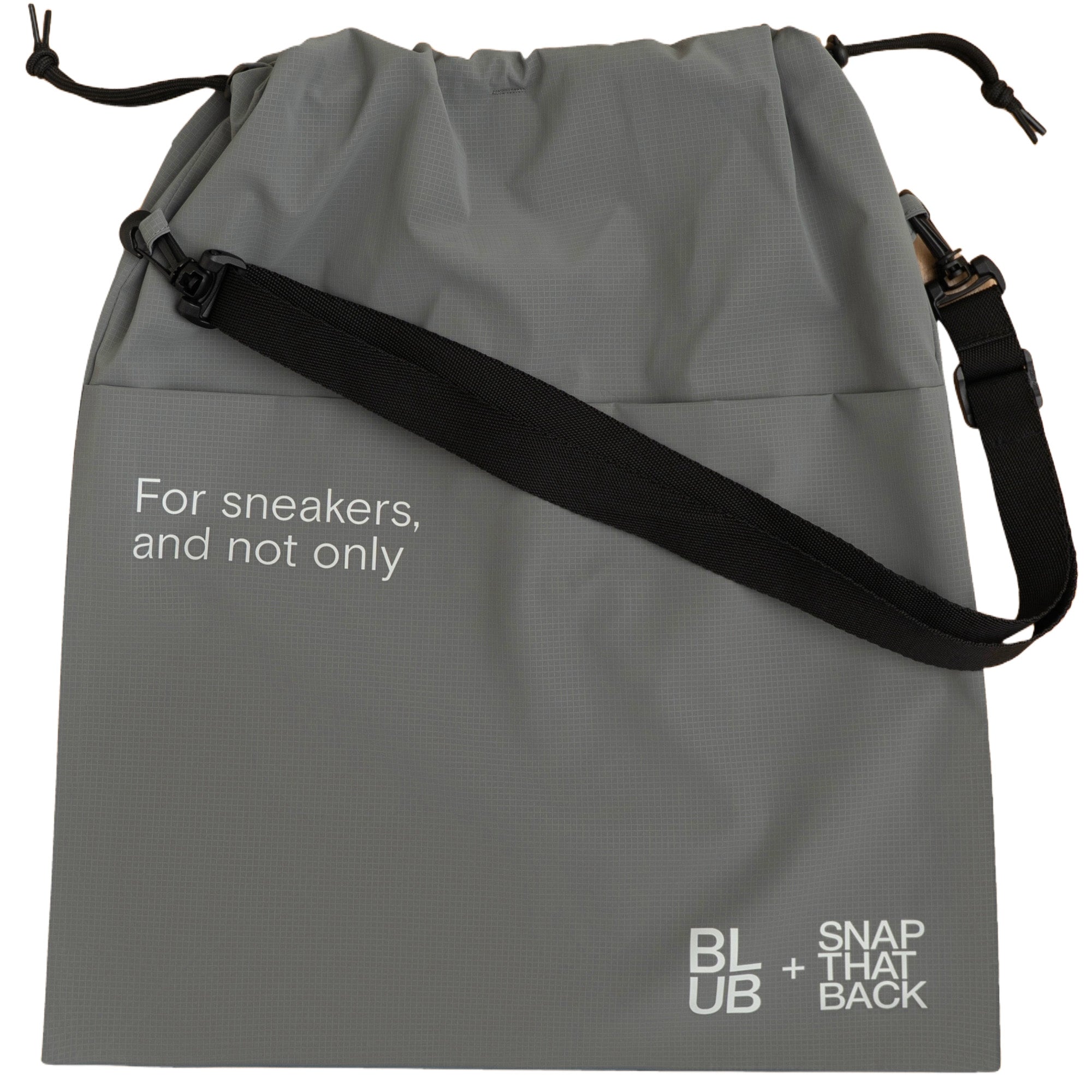 The Blub x Snapthatback Bag For Shoes Grey