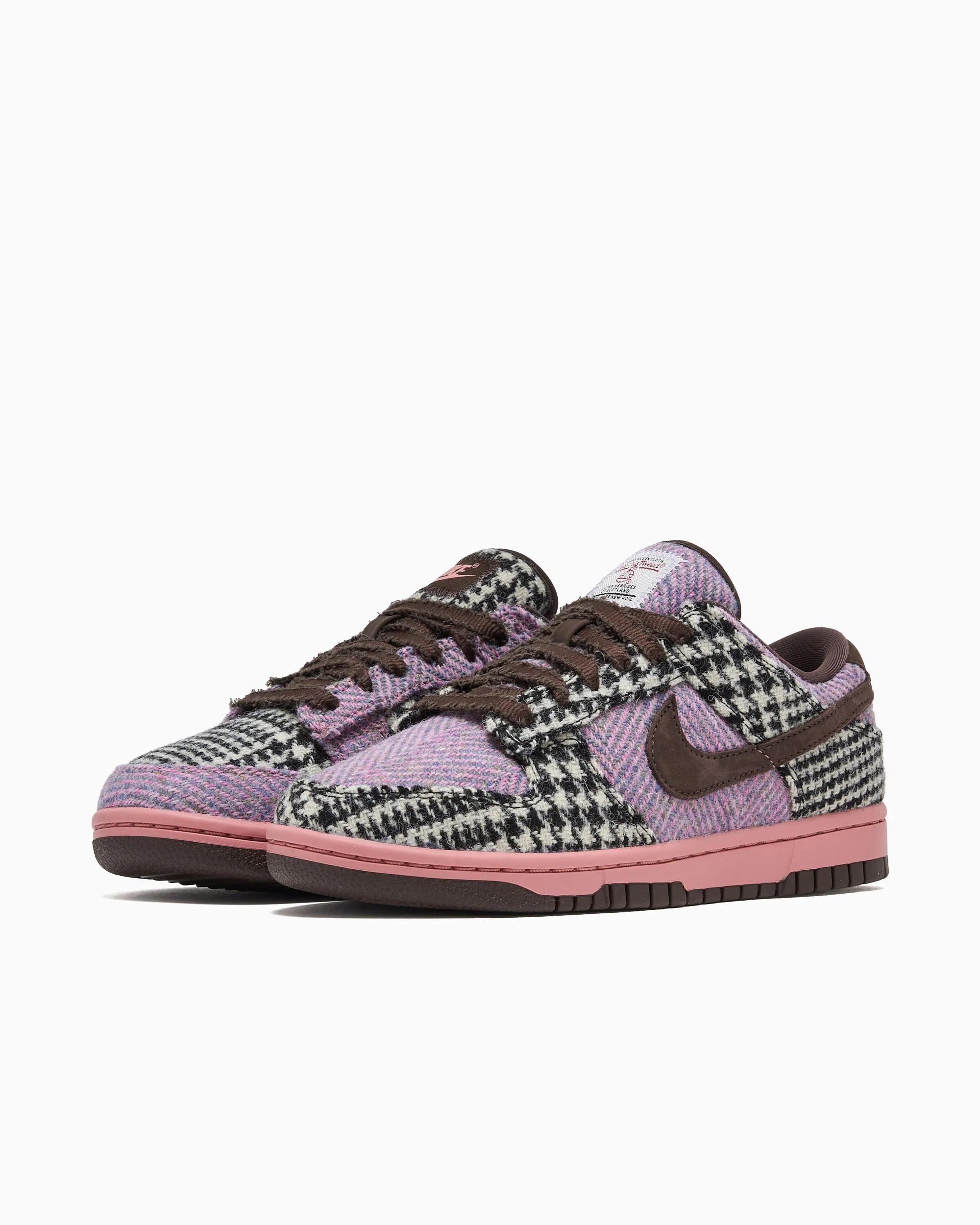 Nike Dunk Low x Harris Tweed Purple