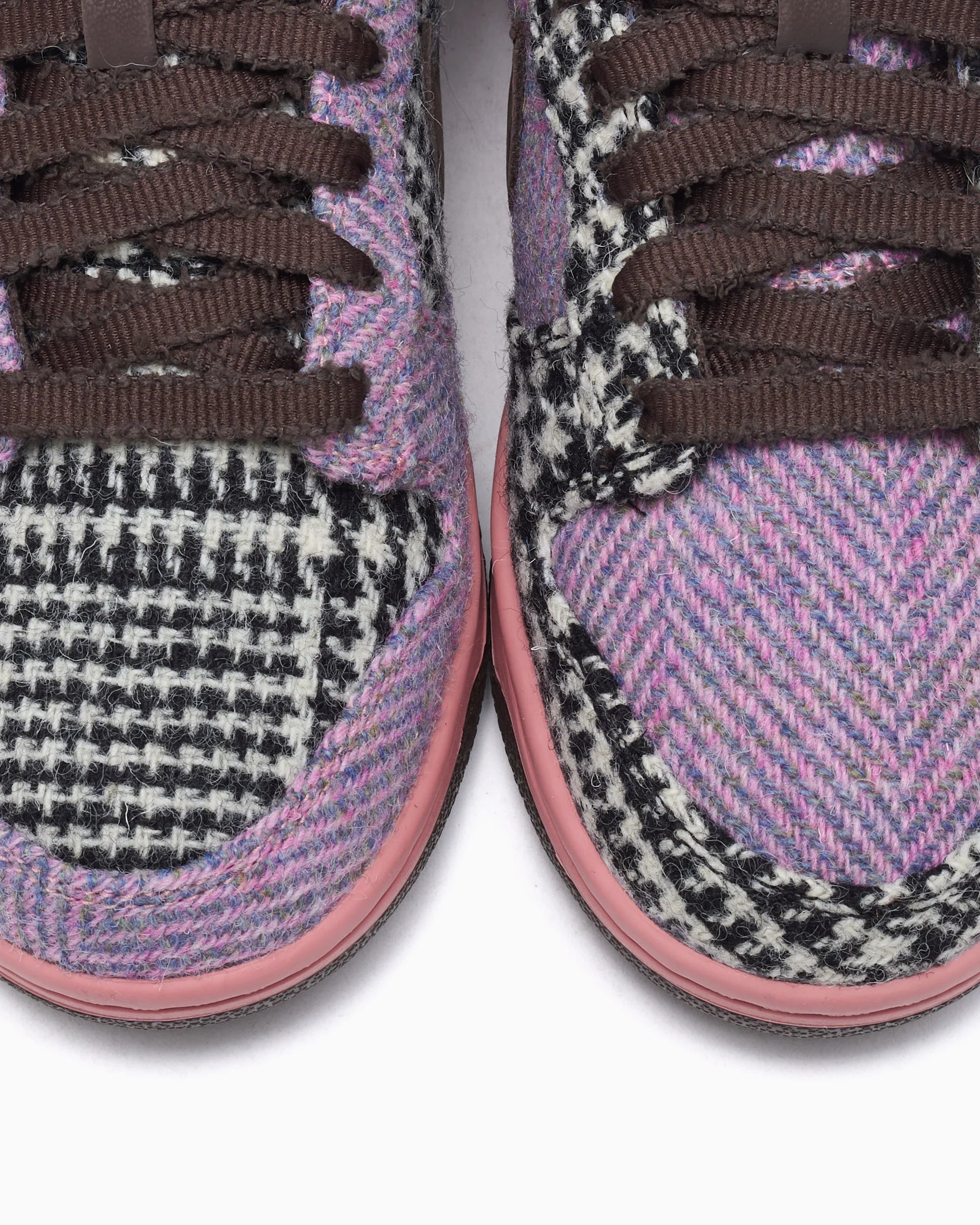 Nike Dunk Low x Harris Tweed Purple