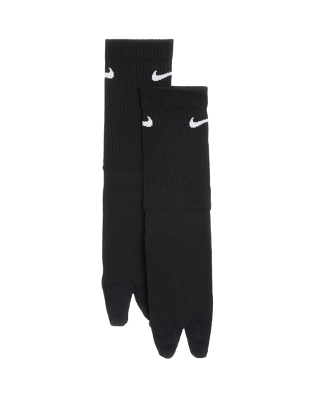 Nike Plus Lightweight 160 Tabi Ankle Socks Black