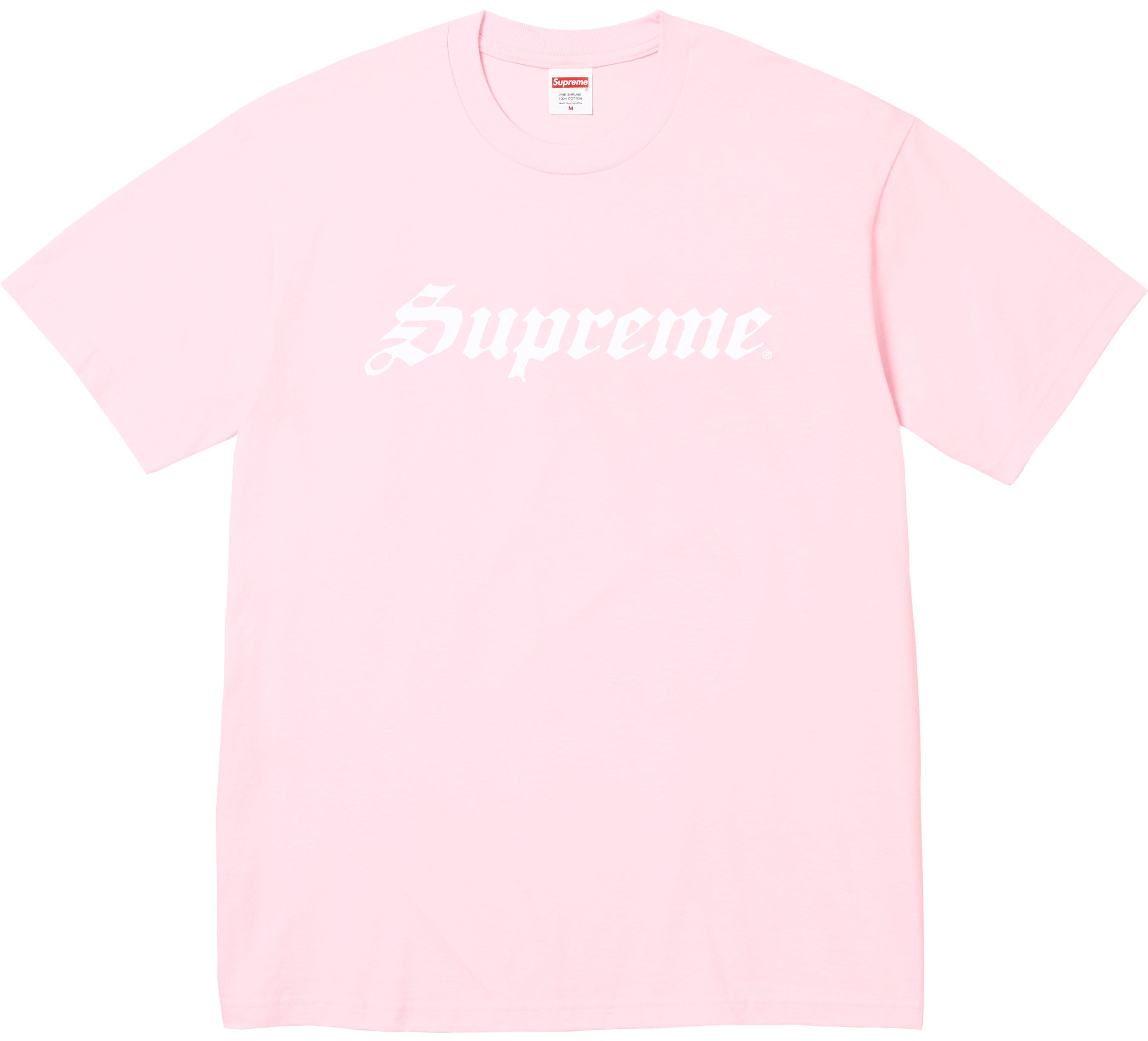 SUPREME SPEED TEE LIGHT PINK