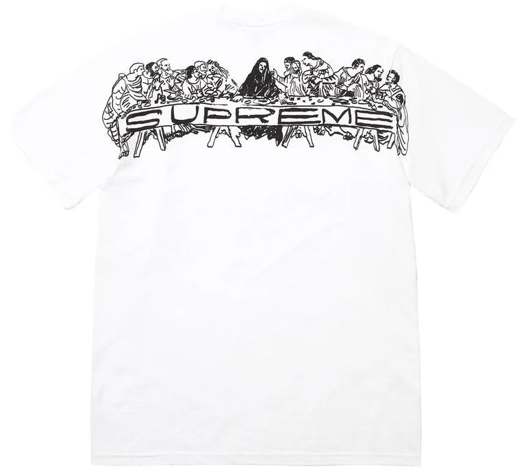 SUPREME SUPPER TEE WHITE