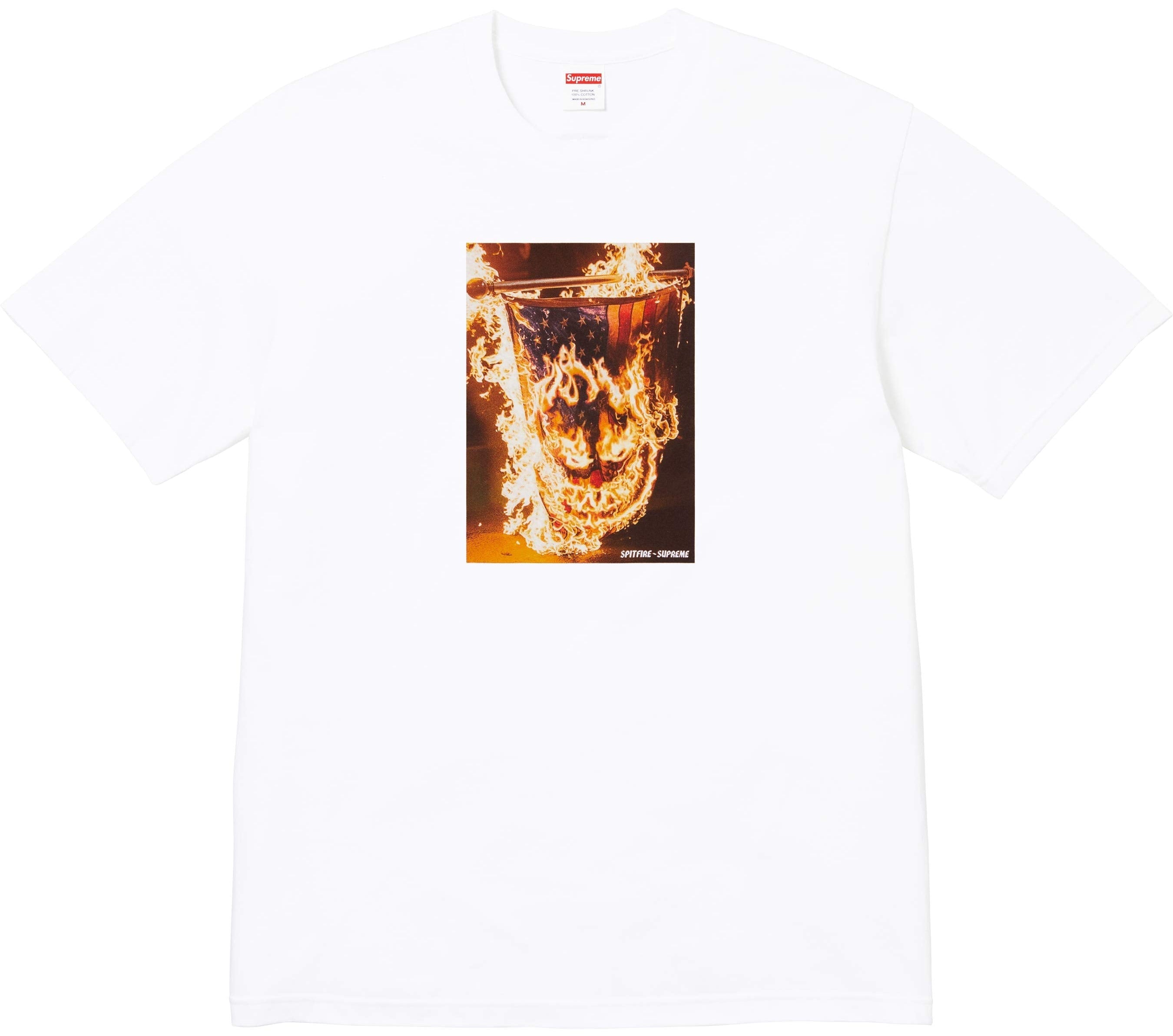 SUPREME®/SPITFIRE® FLAG TEE WHITE