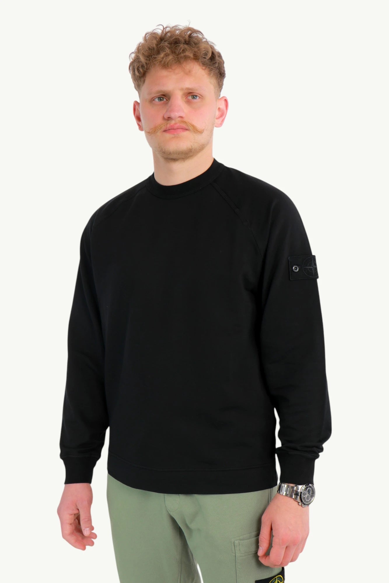 Stone Island Ghost Sweatshirt Black