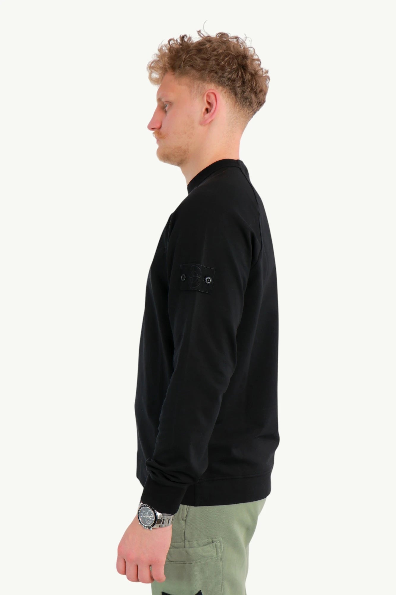 Stone Island Ghost Sweatshirt Black