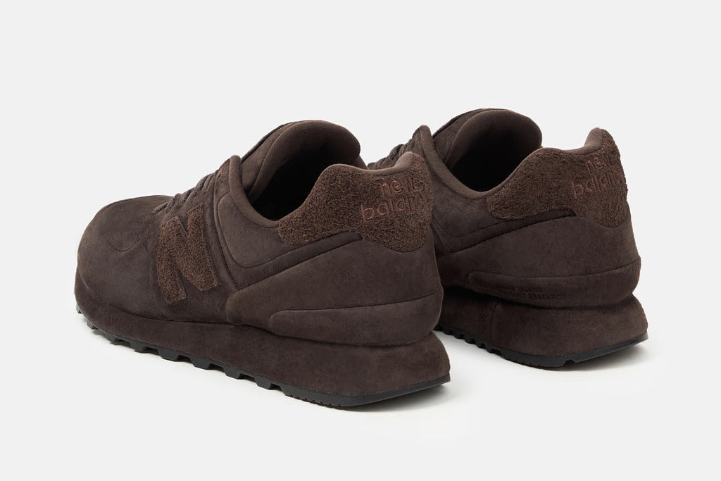Stone Island x New Balance 574 Legacy Ghost Dark Brown