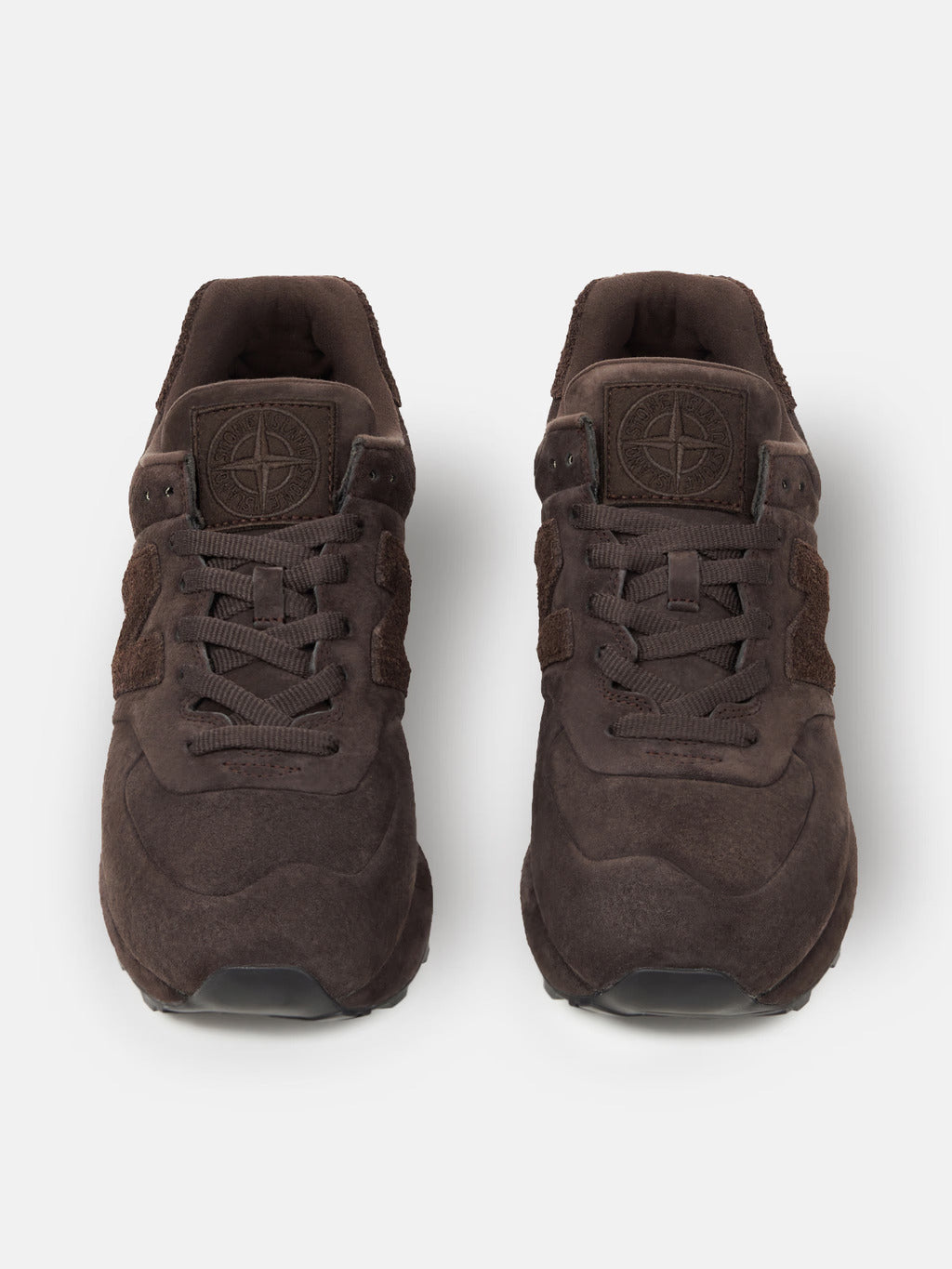 Stone Island x New Balance 574 Legacy Ghost Dark Brown