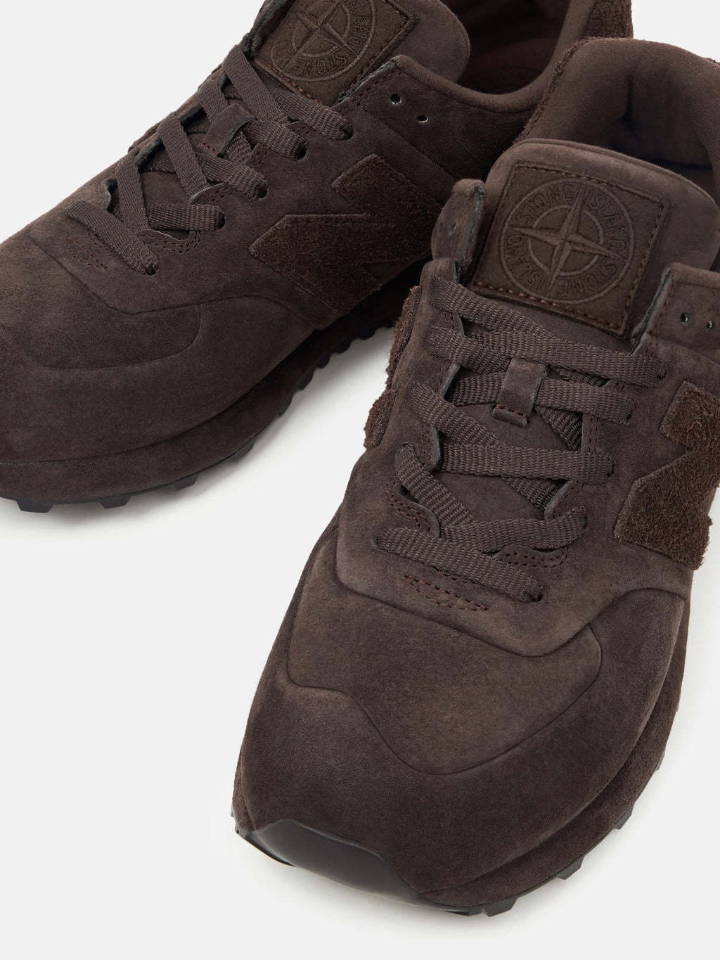 Stone Island x New Balance 574 Legacy Ghost Dark Brown