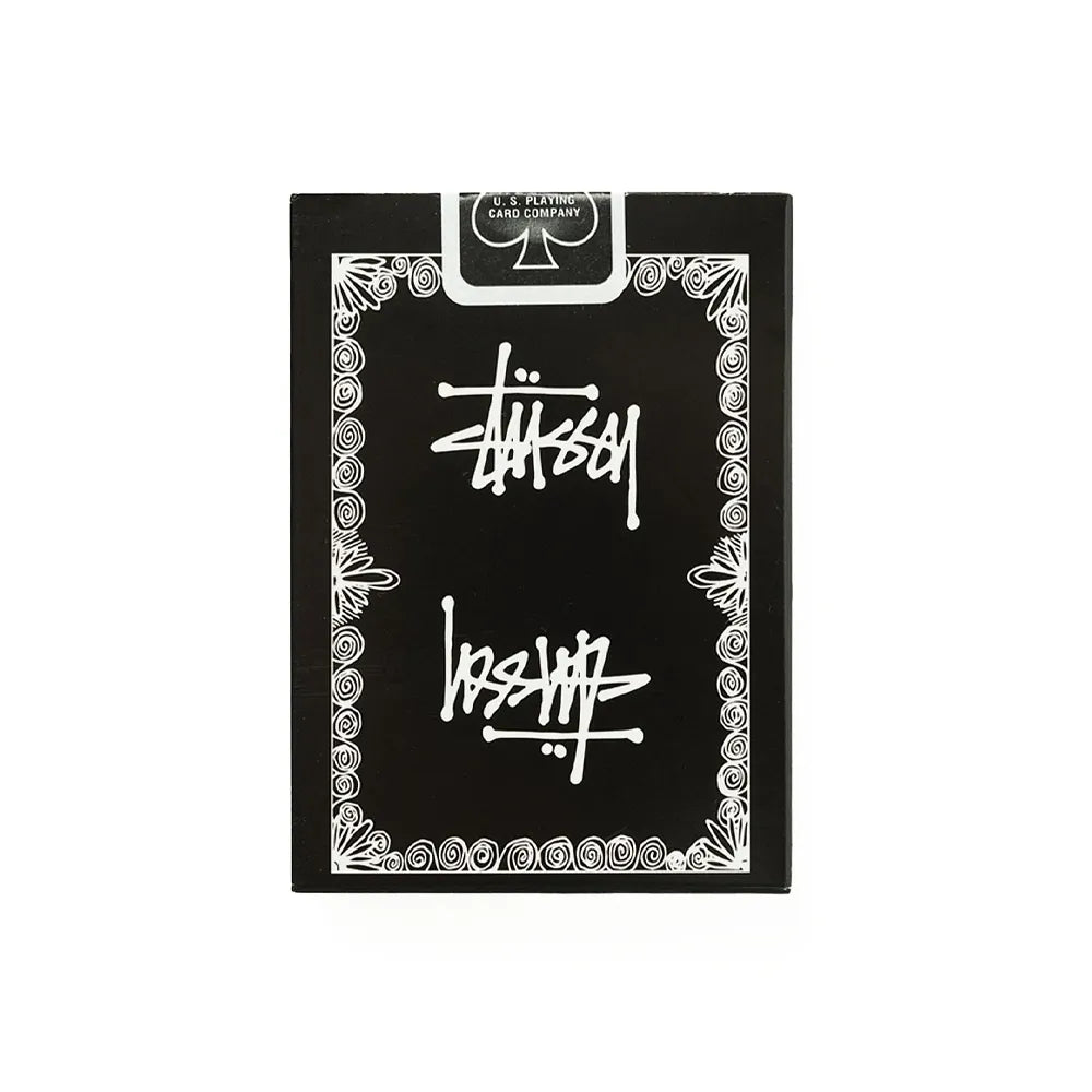 Stussy Playing Cards Black